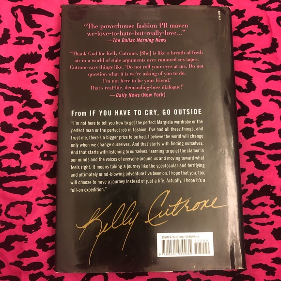 *Book* If You Have To Cry by Kelly Cutrone - Picture 2 of 5